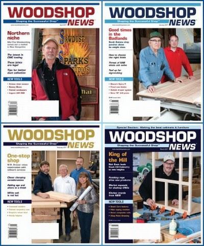 Подшивка журналов | Woodshop News (2017) [PDF] [En] [Обновляемая]
