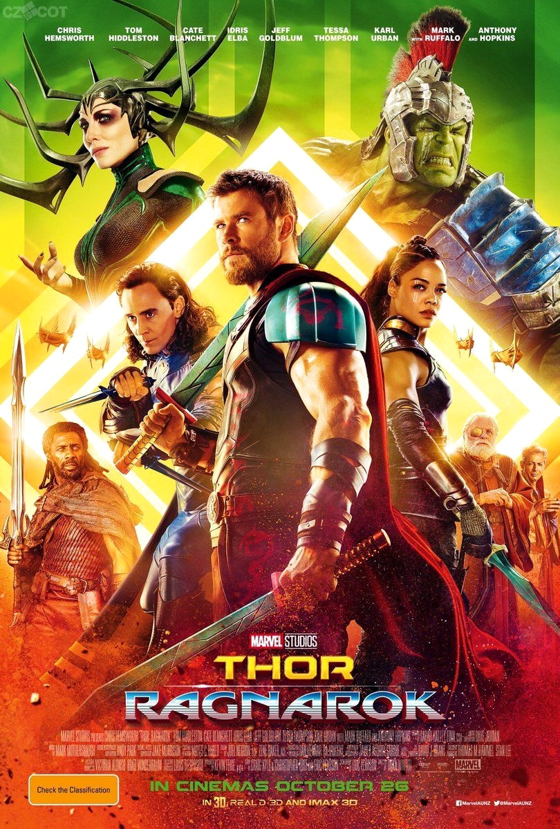 Тор: Рагнарёк / Thor: Ragnarok (2017) BDRip 720p | Лицензия