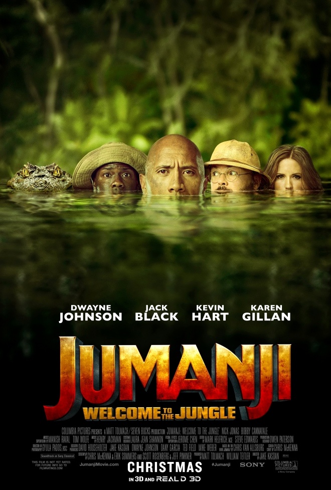 Джуманджи: Зов джунглей / Jumanji: Welcome to the Jungle (2017) WEB-DLRip | Лицензия