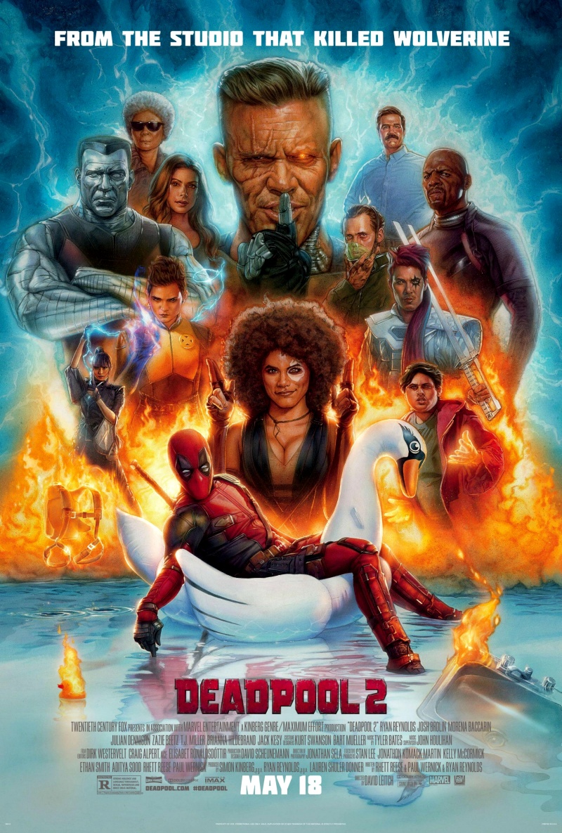 Дэдпул 2 / Deadpool 2 (2018) WEBRip 720p | Звук с TS [Без рекламы]